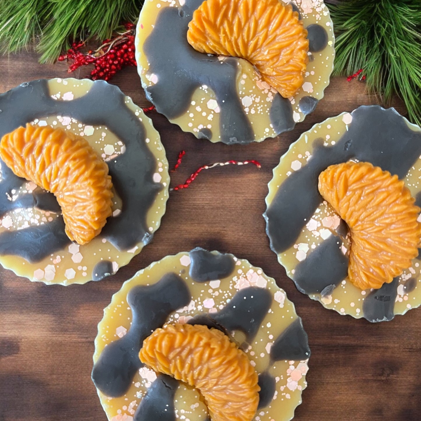 Choccy Orange Wax Melt tart