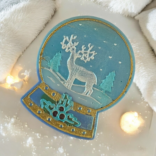 Snowkissed Lodge Wax Melt Snowglobe Shape