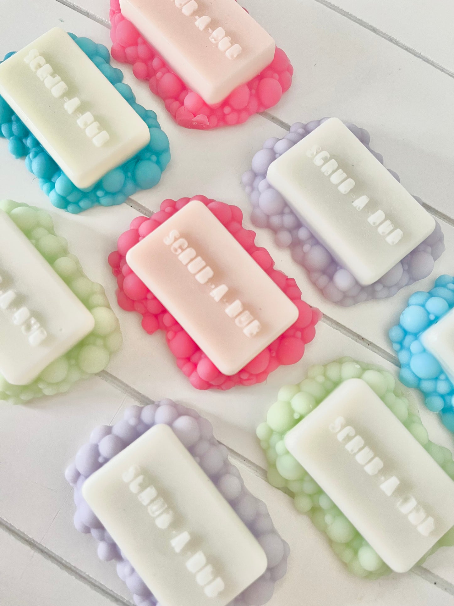 Scrub a Dub Wax Melt Shape