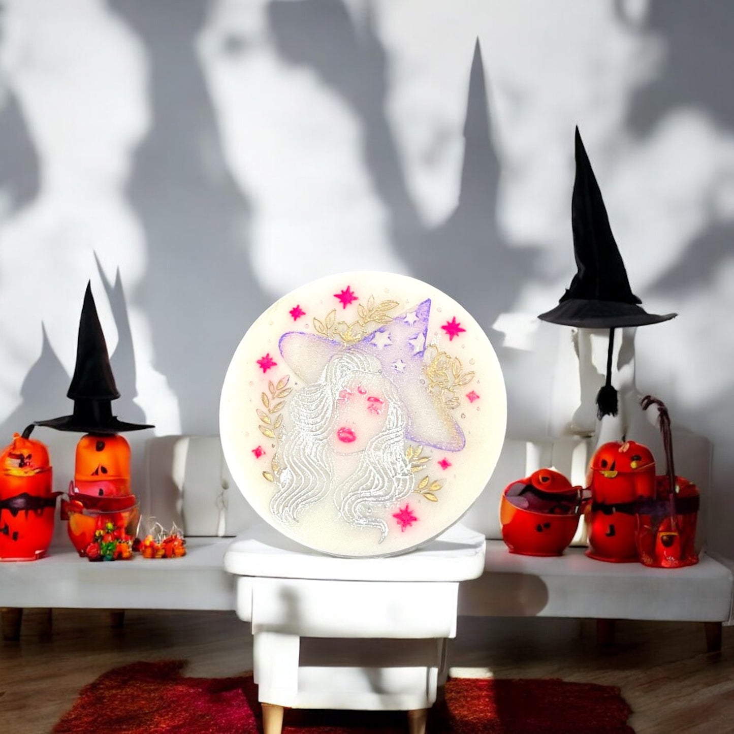 'witch way to the candy' Pretty Witch Wax Melt Shape