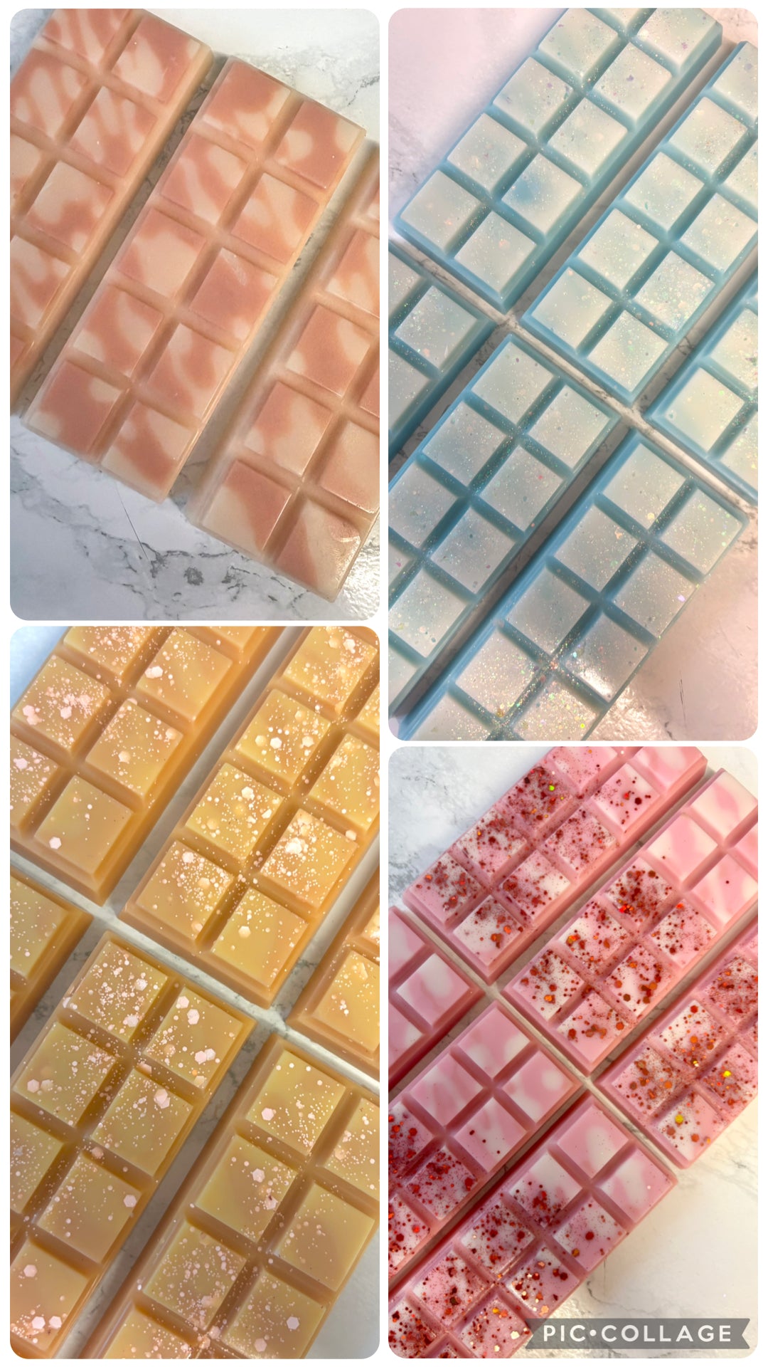 4 for £10 Christmas Drinks Wax Melt Snap Bar Bundle