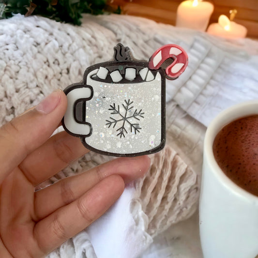 Hot Chocolate Wax Melt Shape