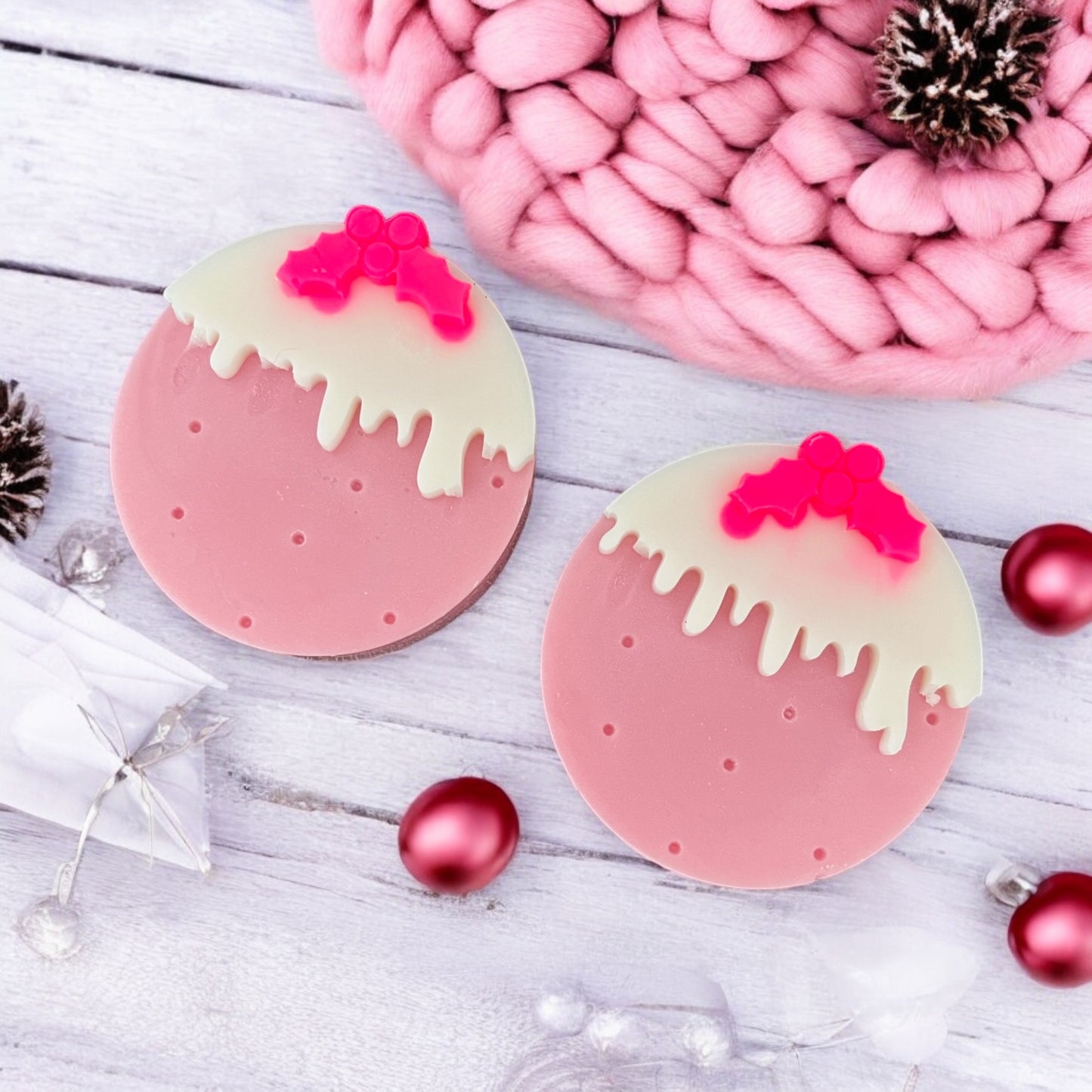 Xmas Pudding Wax Melt Shape